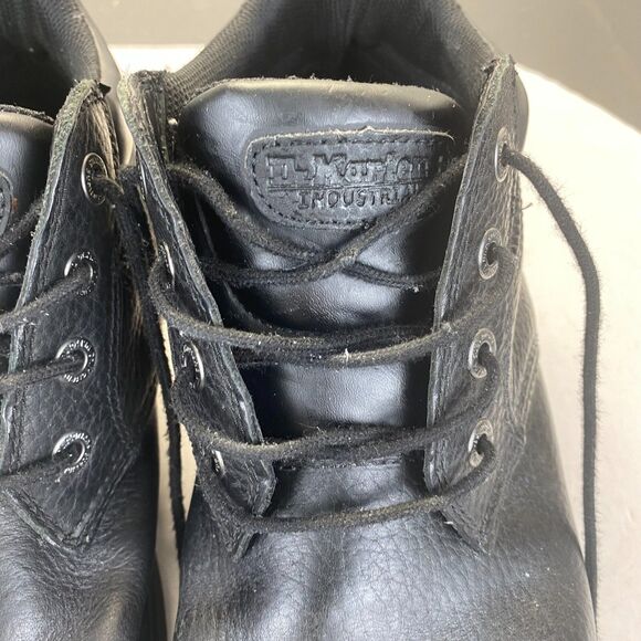 Dr. Martens Esteem Black Leather Industrial Non Slip Lace Up Work Chukka Boot 11 - Picture 15 of 15